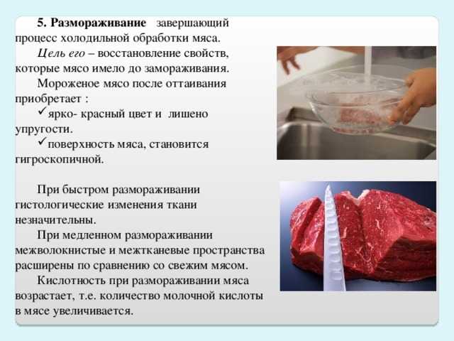 Как быстро разморозить мясо в домашних условиях