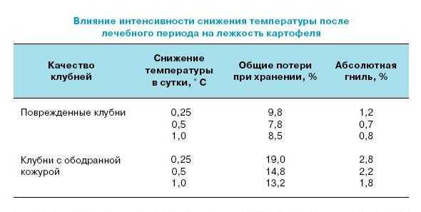 Температура хранения картофеля: как хранится картошка зимой на балконе