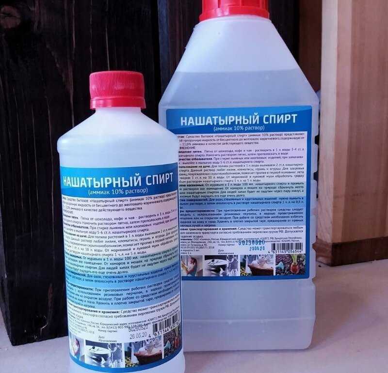 Как мыть окна с нашатырным спиртом?