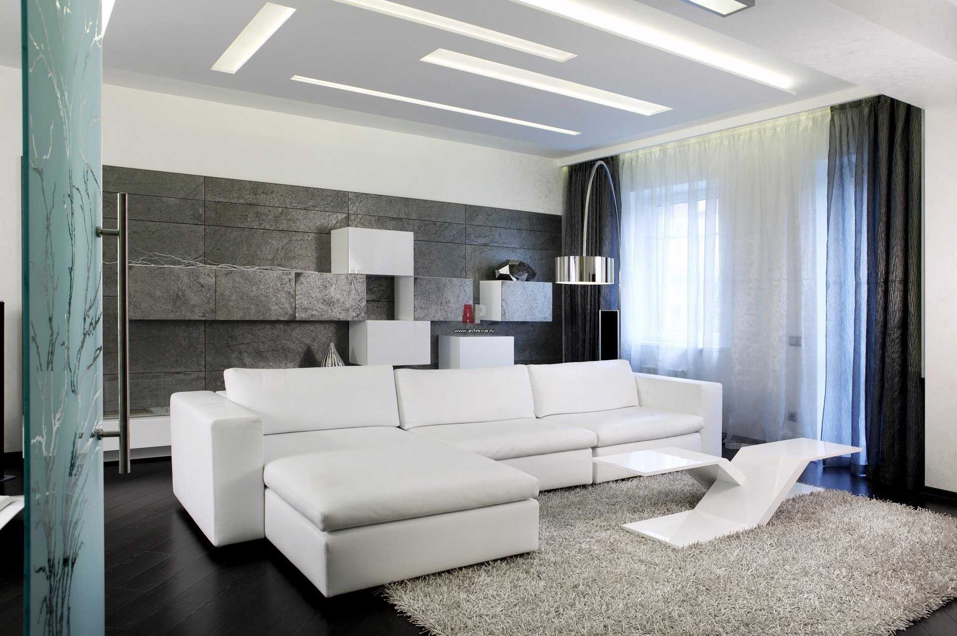 Дизайн квартиры в белом цвете: 75 интерьеров на фото