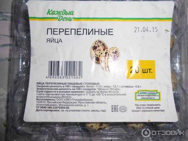 Как и сколько хранить перепелиные яйца свежие и вареные
