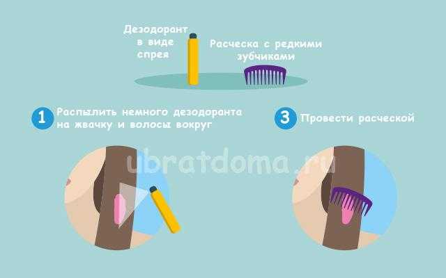 Как убрать жвачку с волос на голове ребенка без ножниц и боли