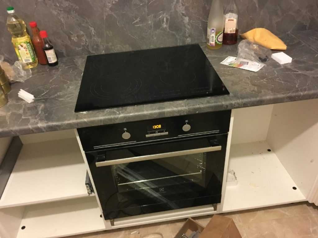 Установка встраиваемого духового шкафа своими руками