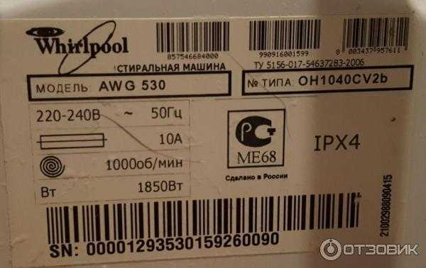 Стиральные машины lg - страна производитель