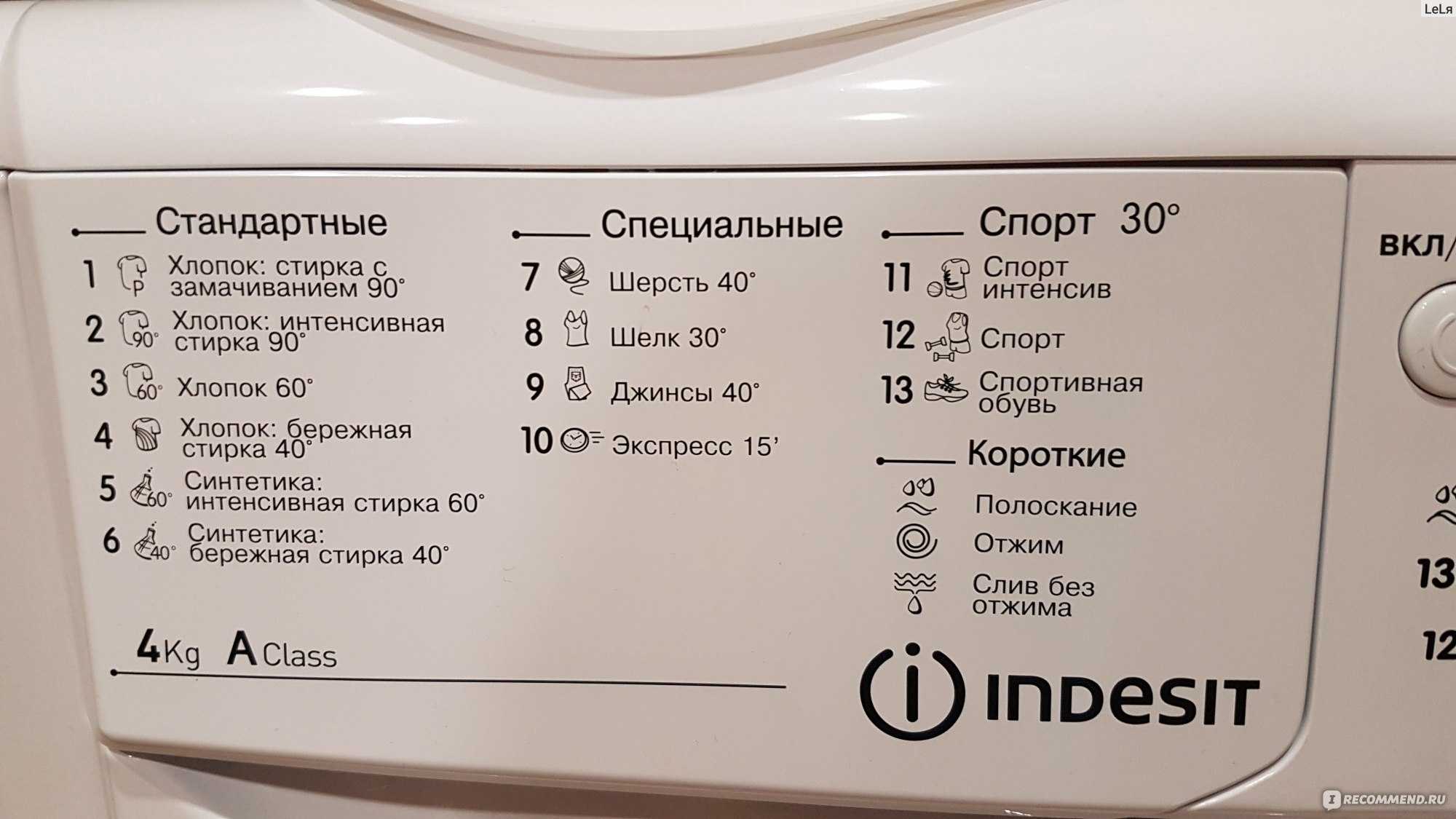 Режимы стирки в стиральной машине: работы, какие есть