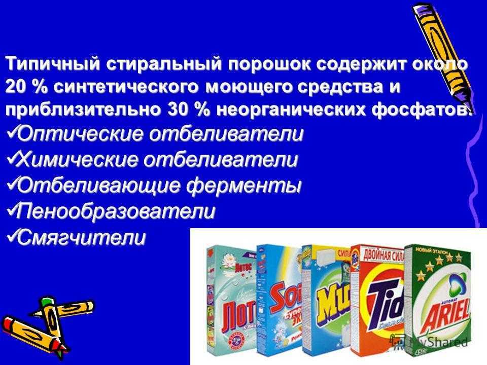 Состав стиральных порошков: чего опасаться и есть ли альтернатива