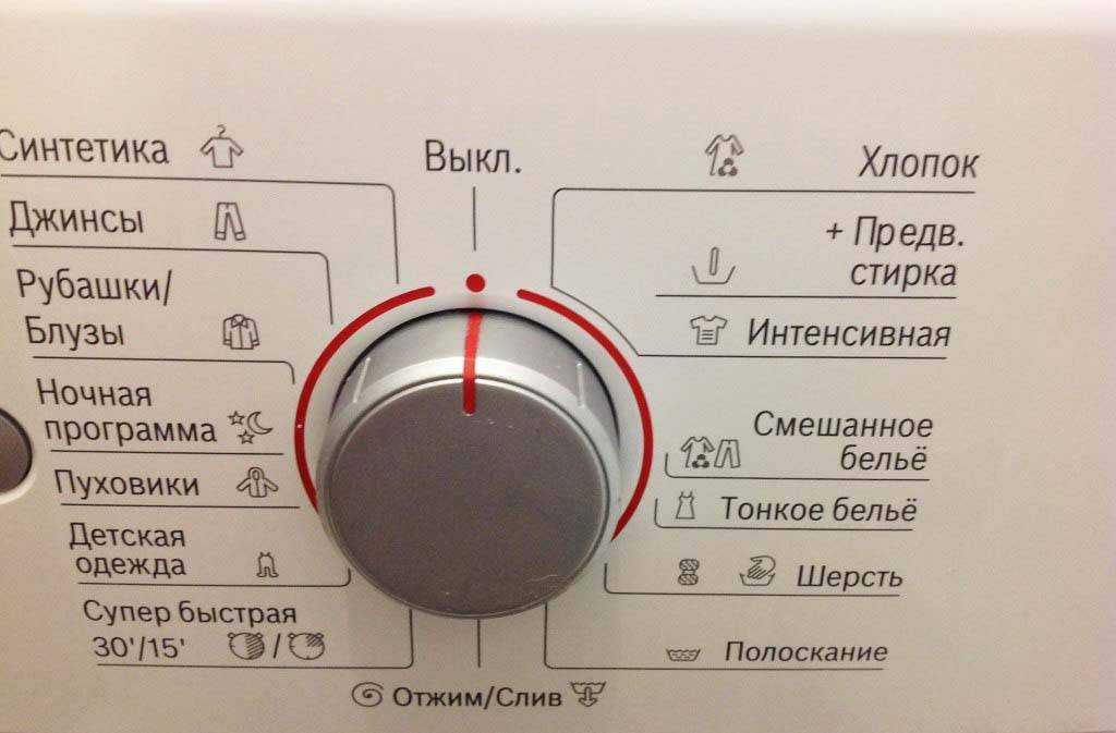 Значки на стиральной машине: обозначение программ, расшифровка