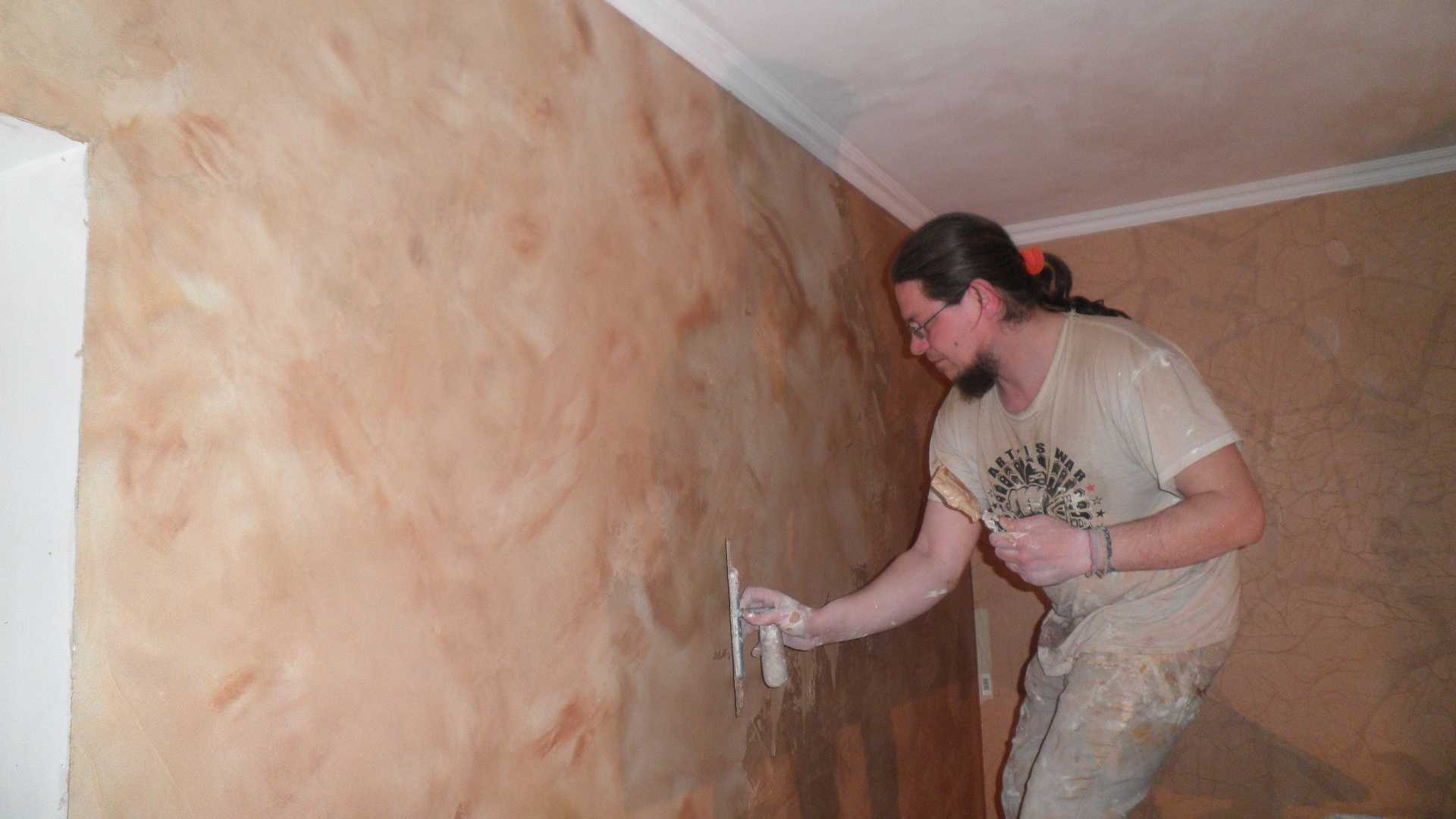 Можно ли клеить жидкие обои на мдф панели